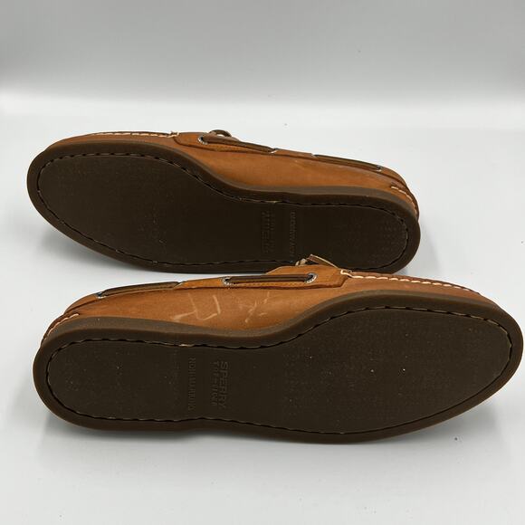 Sperry  Sahara Top-Sider Authentic Original 2-Eye Boat Shoe Brown Men Size 11 M